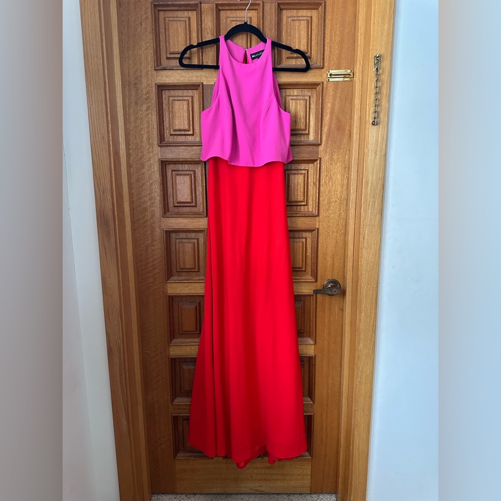 Jill Stuart Red and Pink Dress
